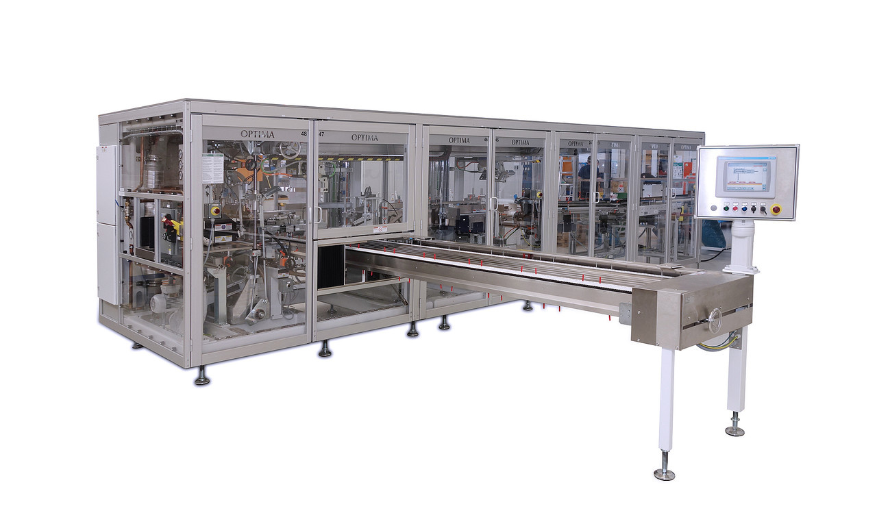 Füll und Verschließmaschine OPTIMA Flexofill (OPTIMA packaging group GmbH)
