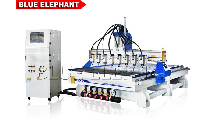 ELECNC-1730 Multi Spindles M&aacute;quina para Trabalhar Madeira CNC