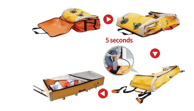Emergency Inflatable Stretcher Air Capsule (Bumper Type)