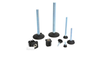 Adjustable Levelling Feet, Machine Feet, Levelling Mounts, Anti-slip Plates & Threaded Bushes