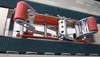 Rough top PVC conveyor belt for packaging machines