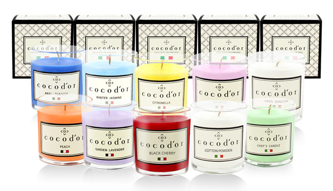 Cocodor Premium Jar Candle [Cotton Powder]