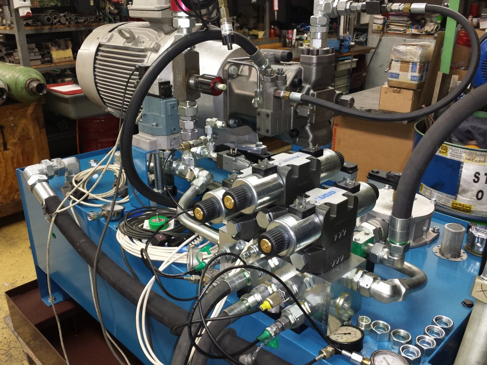 Montáž hydrauliky, hydraulické obvody