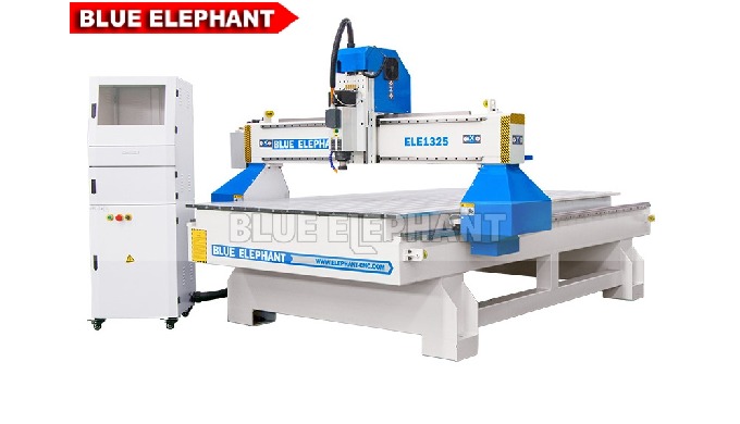 M&aacute;quina de rotogravura CNC para gravura em madeira ELECNC-1325