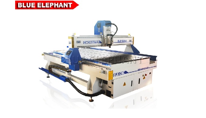 ELECNC-1325 Router CNC de 4 eixos com dispositivo rotativo