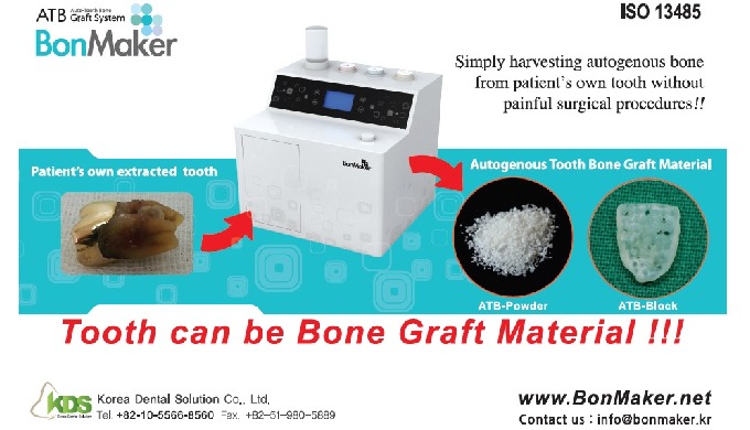 BonMaker M-1 (Auto-Tooth Bone graft material processor) (by KOREA ...