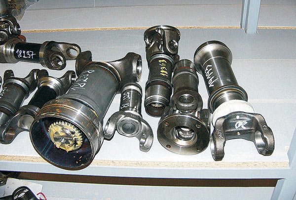 Kardanové hřídele