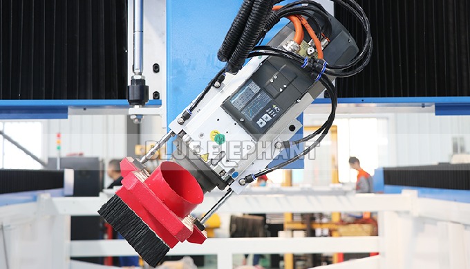 M&aacute;quina de gravura do CNC do ATC da espuma de ELECNC-1530 4D EPS para modelos de madeira dos avi&otilde;es