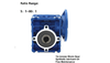 CHENYUE CYRV 30 Worm Drive Gearbox 5:1 Maintenance Free Worm Gear Reducer
