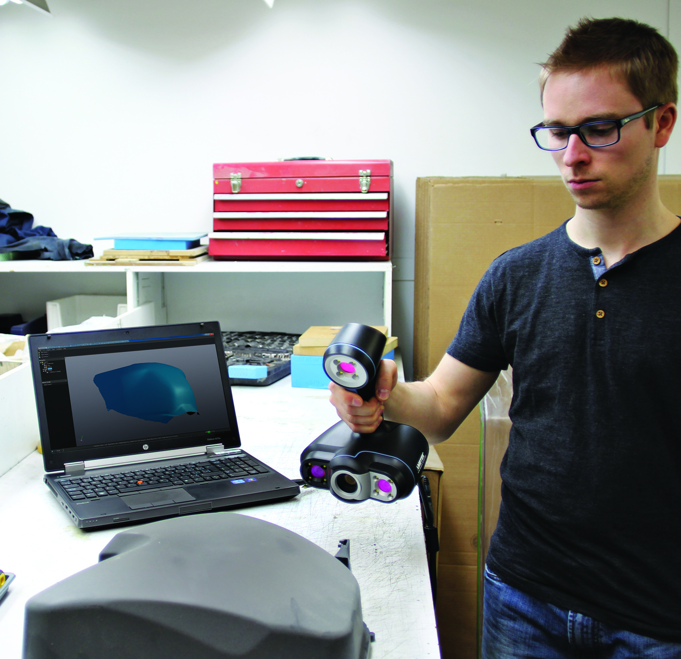 Scanners 3D portables : Go!SCAN 3D