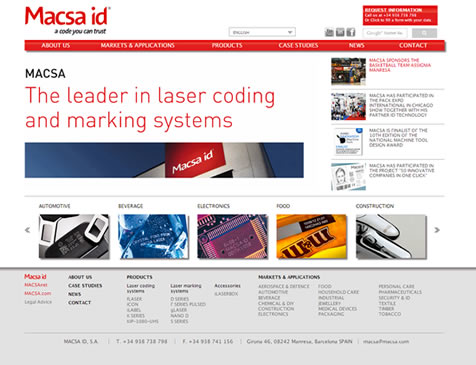 MACSA ESTRENA PÁGINA WEB MACSA ESTRENA PÁGINA WEB