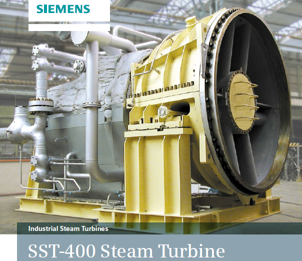 Steam Turbine SST-400 (by Siemens Energy, S.r.o., Odštěpný Závod ...