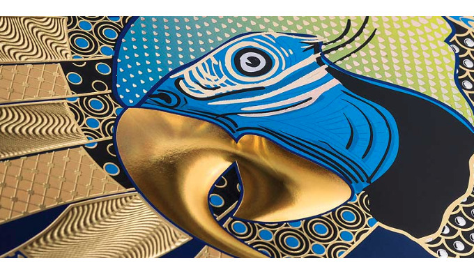 Finishing for packaging and labels