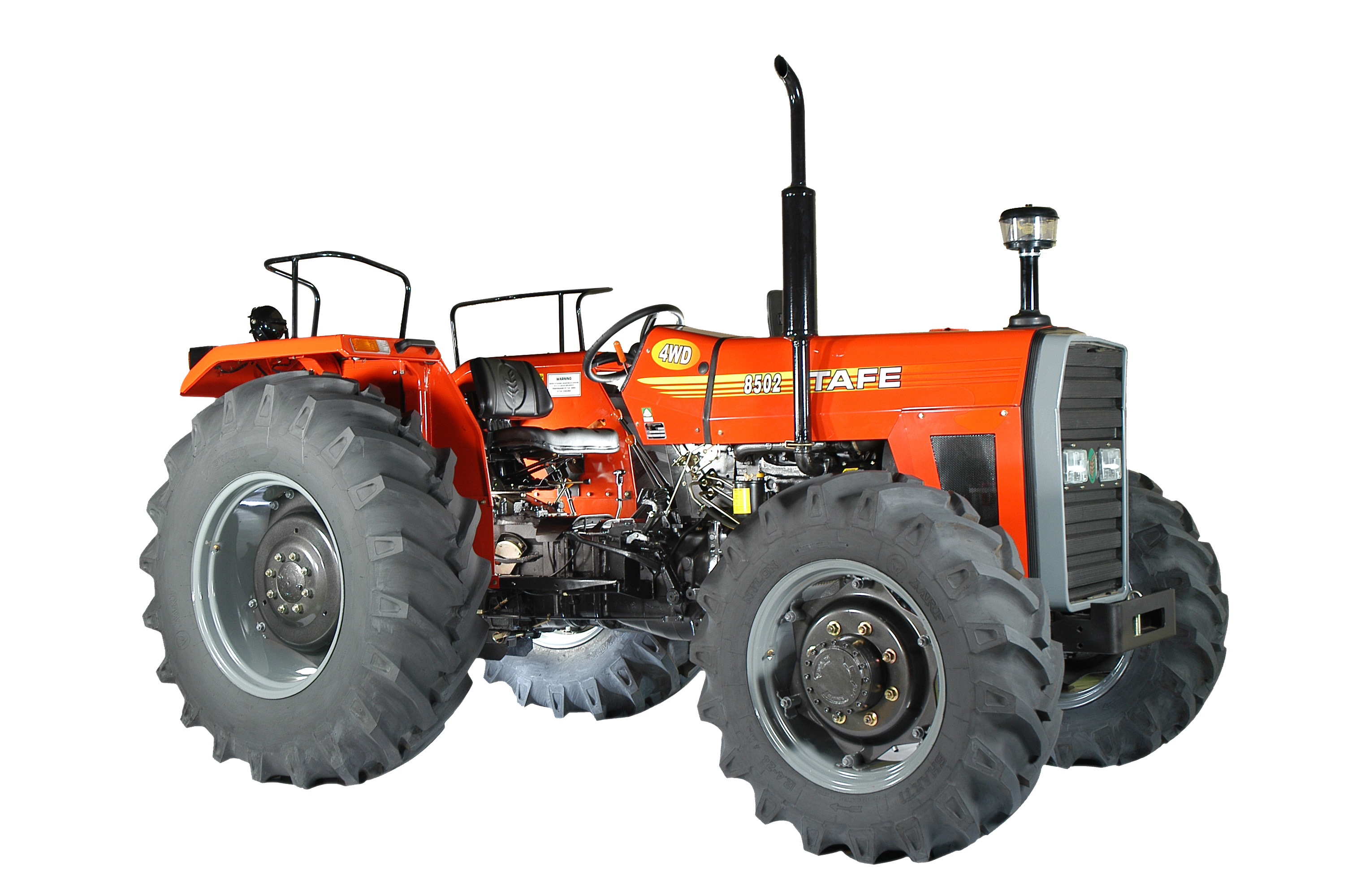 Tracteur TAFE 8502 4WD (par TIRSAM,Sarl)