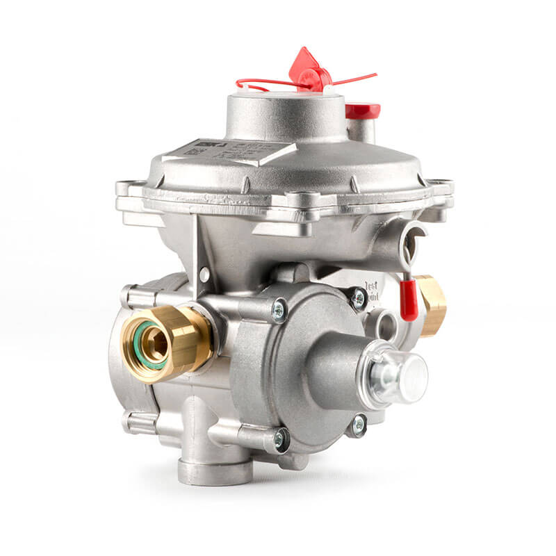 Erg Se Double Stage Gas Pressure Regulator With Opso By Eska Valve Ltd