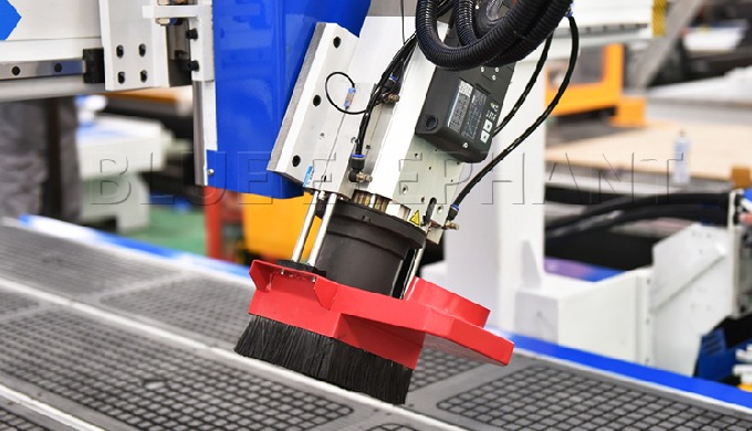M&aacute;quina autom&aacute;tica do gravador da mudan&ccedil;a da ferramenta do router do CNC do Woodworking ELECNC-1530-4A