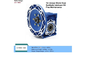 CHENYUE CYRV40 Worm Gear Reducer Heavy Duty Worm Drive Gearbox, 5:1 to 100:1 Ratio, Fully Sealed Maintenance Free