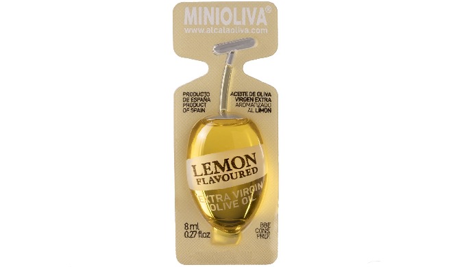 Lemon-flavored olive oil
