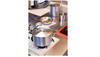 STAINLESS STEEL PANS AND POTS