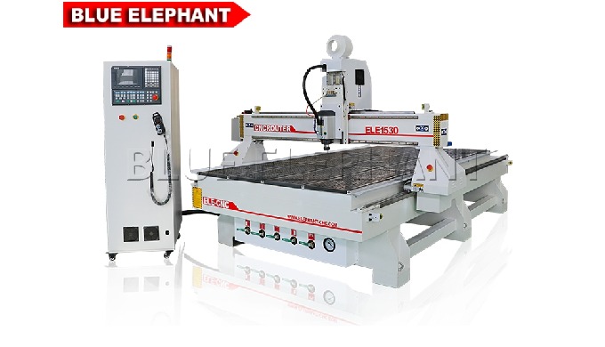 M&aacute;quina de fresadora de madeira CNC com 3 eixos ELECNC-1530