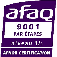 Certification ISO 9001 1/3