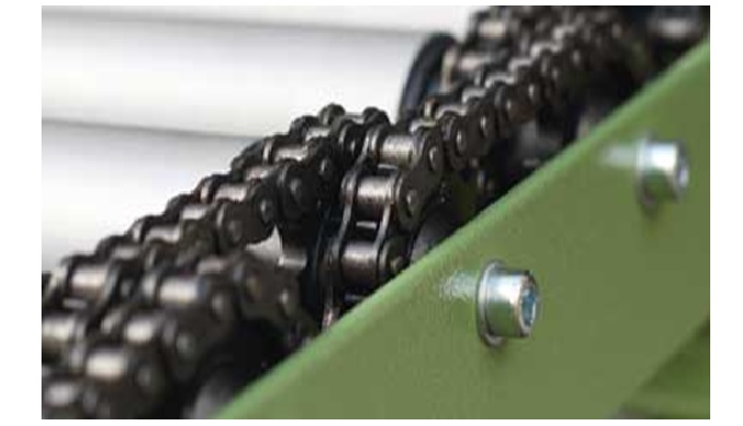 Certifikované válečkové řetězy