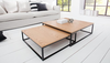 White/oak Samantha design coffee table