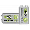 Pile rechargeable maxE NiMH 9V 200mAh